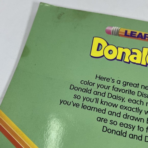 Learn to Draw Disney Donald Duck and Daisy Duck Walter Foster Paperback Book - Picture 3 of 5